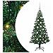 Albero di Natale artificiale con luci integrate Verde 120 cm - Foto miniatura 1