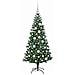 Albero di Natale artificiale con luci integrate Verde 120 cm - Foto miniatura 3