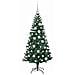 Albero di Natale artificiale con luci integrate Verde 120 cm - Foto miniatura 4