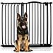 Bettacare Cancelletto Per Cani Extra Alto Con Parte Superiore Incurvata, 107cm - 116cm, Nero Opaco, Extra Alto Con 100cm Di Altezza - Foto miniatura 1