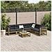 Set Divani da Giardino 7pz con Cuscini Legno Impregnato di Pino - Foto miniatura 3