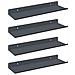 Scaffale da parete 4 pcs Antracite 30 x 9 x 2,5 cm - Foto miniatura 1