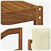 Set di divani da esterno con cuscino 7 pcs Naturale e Crema - Foto miniatura 6