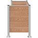 Recinzione Contenitore per Rifiuti Marrone 161 x 85 x 115 cm - Foto miniatura 5