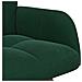 Sofa a Due Posti Verde Scuro 115 x 61 x 87 cm Velluto - Foto miniatura 7