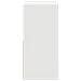 Comodino 2 pcs Bianco 25,5 x 22 x 49,5 cm Legno multistrato - Foto miniatura 7