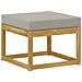 Set di divani da esterno 9 pcs Bianco e Grigio Chiaro - Foto miniatura 5