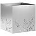 Vaso da giardino 2 pz Argento 50 x 50 x 49 cm Acciaio zincato - Foto miniatura 4