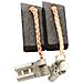 Spazzole di carbone per AEG PH5F - 6,3 x 8 x 18 mm - coppia - Foto miniatura 1