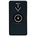Presa Tv Passante Maschio 5db Nera System Black Gw21386 - Foto miniatura 2