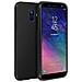 Cover Samsung Galaxy A6 Protezione Silicone + Retro Rigido - Nera - Foto miniatura 2
