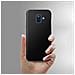 Cover Samsung Galaxy A6 Protezione Silicone + Retro Rigido - Nera - Foto miniatura 4