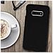 Cover Galaxy S10 Protezione Silicone Morbido Anti-graffio - Nero Opaco - Foto miniatura 2