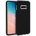 Cover Galaxy S10 Protezione Silicone Morbido Anti-graffio - Nero Opaco - Foto miniatura 5