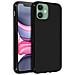 Cover Apple Iphone 11 Protezione Silicone Morbido Antishock Nero - Foto miniatura 6