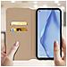 Custodia Huawei P40 Lite Portacarte Funzione Supporto Similpelle Liscia Oro - Foto miniatura 5