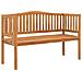 Panca da Giardino 150 cm in Legno Massello di Teak - Foto miniatura 1
