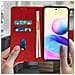 Custodia Per Xiaomi Redmi Note 10 5g Copertina Portacarte Supporto - Foto miniatura 2