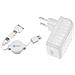 ACCHAD3E12, Interno, Smartphone, Tablet, AC, Bianco, iPhone 5/4/4S, iPad, Galaxy S2 / S3 / S4, Galaxy Tab, Contatto - Foto miniatura 1
