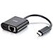 USB-C Ethernet Adapter W / Power Black - Foto miniatura 2