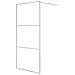 Parete Doccia Walk In Argento 90x195 Cm Vetro Trasparente Esg - Foto miniatura 2