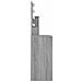 Toeletta Con Led Grigio Sonoma 86,5x35x136 Cm - Foto miniatura 3