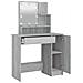 Toeletta Con Led Grigio Sonoma 86,5x35x136 Cm - Foto miniatura 4