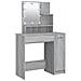 Toeletta Con Led Grigio Sonoma 86,5x35x136 Cm - Foto miniatura 10