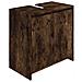 Armadietto Bagno Rovere Fumo 60x33x61 Cm In Legno Multistrato - Foto miniatura 10