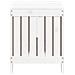 Contenitore Giardino Bianco 108x42,5x54 Cm Legno Massello Pino - Foto miniatura 9
