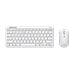 Tastiera e Mouse Wireless 25074  Colore Bianco - Foto miniatura 4