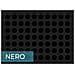 Tappeto Rivestimento Pavimento Gommato Pvc Con Bolle Colore Nero Bollato 100x200 Floor Nero - Foto miniatura 3
