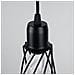 Sollux Lighting Lampada A Sospensione Suba 1 Nero Sl.1165 - Industriale Lampade A Sospensione Nero 139x12x12 Cm - Foto miniatura 4