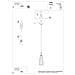 Sollux Lighting Lampada A Sospensione Suba 1 Nero Sl.1165 - Industriale Lampade A Sospensione Nero 139x12x12 Cm - Foto miniatura 6