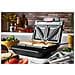 Easy Clean tostiera 750 W Nero, Stainless steel - Foto miniatura 10