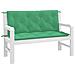 Cuscini Panca Da Giardino 2pz Verdi 120x50x7 Cm Tessuto Oxford - Foto miniatura 3