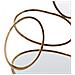 Specchio Decize 113 Cm 77 Cm Metallo Oro - Foto miniatura 4