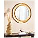 Specchio Mercy 78 Cm 78 Cm Metallo Oro - Foto miniatura 1