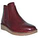 Stivali Slip-on Da Donna In Pelle Bordeaux 36 - Foto miniatura 2