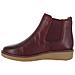 Stivali Slip-on Da Donna In Pelle Bordeaux 36 - Foto miniatura 3