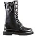 Influencer Black Booties Stivaletti Pelle Scarpe Donna Nero Eu 36, 2-103233 0100 - Foto miniatura 1