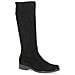 Black Stretch Casual Closed Boots Stivaletti Tessile Scarpe Donna Nero Eu 37.5, 9-25512-41-044 - Foto miniatura 1