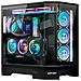 Case Danubio Sava H600 Desktop ATX / ATX /EATX / ITX /Micro ATX 2 Porte USB 3.2 Colore Nero - Foto miniatura 2