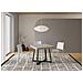 Tavolo allungabile 90x90/194 cm Zeplir cashmere gambe antracite - Foto miniatura 2