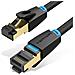 IKABL cavo di rete Nero 10 m Cat8 S /FTP (S-STP) - Foto miniatura 1