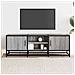 Mobile Tv Grigio Sonoma 120x35x41cm Legno Multistrato E Metallo - Foto miniatura 3