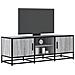 Mobile Tv Grigio Sonoma 120x35x41cm Legno Multistrato E Metallo - Foto miniatura 1