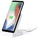 Supporto Caricabatterie Wireless Nature Bamboo 10w. Magnetico 7,7x12x7,9 Cm. Colore Bianco - Foto miniatura 5