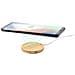 Supporto Caricabatterie Wireless Nature Bamboo 10w. Magnetico 7,7x12x7,9 Cm. Colore Bianco - Foto miniatura 6