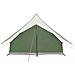Tenda da Campeggio A-Frame 5 Persone Verde Impermeabile - Foto miniatura 6